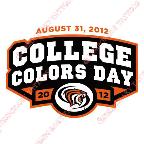 Pacific Tigers Customize Temporary Tattoos Stickers NO.5828